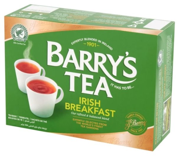 画像1: BARRY'S TEA アイリッシュブレックファスト・ティーバッグ ［40包］ (1)