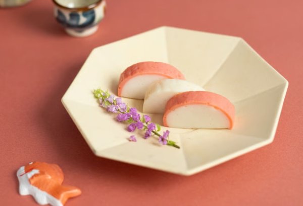 画像2: 【期間限定品】古式かまぼこ（紅）［110g (1本)］※12/26〜12/30お届け (2)